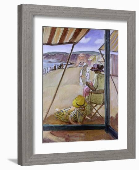 La Pointe Saint-Gildas en 1922-Henri Lebasque-Framed Giclee Print