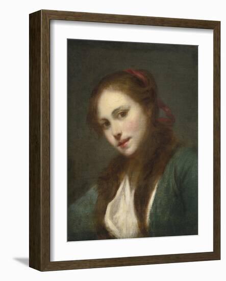 La Polonaise (A Polish Beaut)-Jean-Baptiste Greuze-Framed Giclee Print