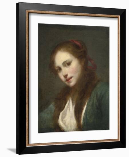 La Polonaise (A Polish Beaut)-Jean-Baptiste Greuze-Framed Giclee Print