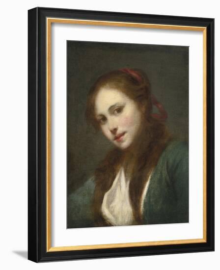 La Polonaise (A Polish Beaut)-Jean-Baptiste Greuze-Framed Giclee Print