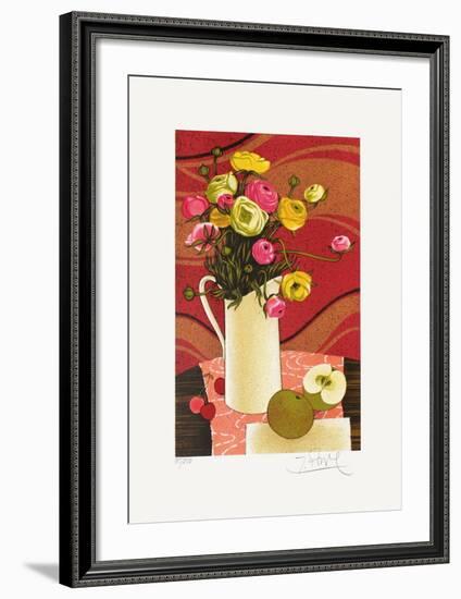 La Pomme Coupée-Yves Ganne-Framed Limited Edition