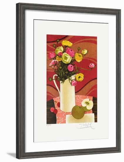 La Pomme Coupée-Yves Ganne-Framed Limited Edition