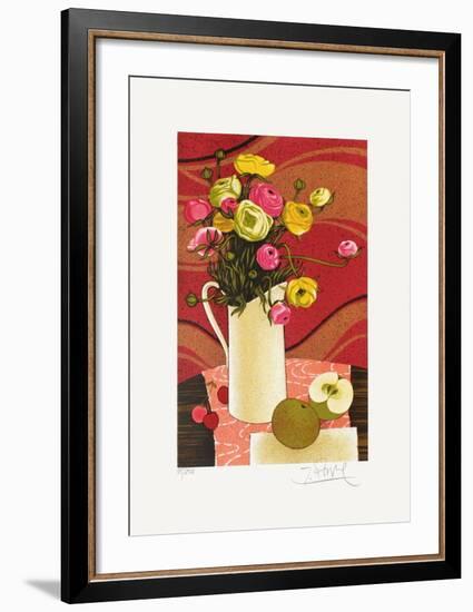 La Pomme Coupée-Yves Ganne-Framed Limited Edition