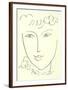 La Pompadour, 1951-Henri Matisse-Framed Art Print