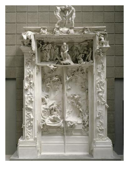 La Porte De L Enfer Giclee Print Auguste Rodin Art Com La Porte De L Enfer Giclee Print Auguste Rodin Art Com
