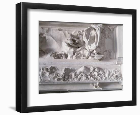 La Porte de l'Enfer-Auguste Rodin-Framed Giclee Print