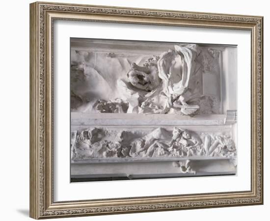 La Porte de l'Enfer-Auguste Rodin-Framed Giclee Print