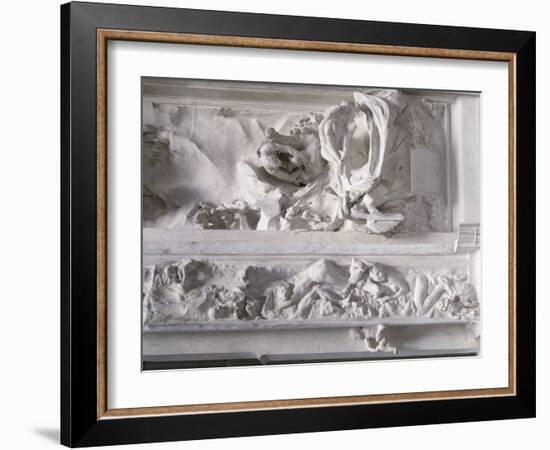 La Porte de l'Enfer-Auguste Rodin-Framed Giclee Print