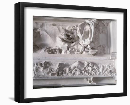 La Porte de l'Enfer-Auguste Rodin-Framed Giclee Print