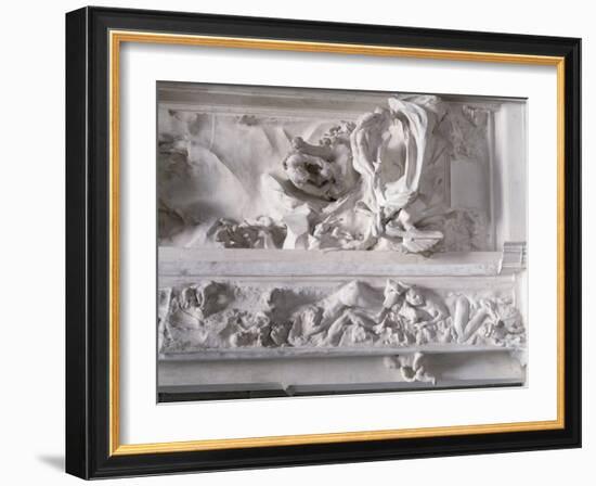 La Porte de l'Enfer-Auguste Rodin-Framed Giclee Print