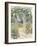 La Porte du Jardin, Vetheuil, 1881-Claude Monet-Framed Giclee Print