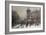 La Porte St. Martin, Paris-Eugene Galien-Laloue-Framed Giclee Print