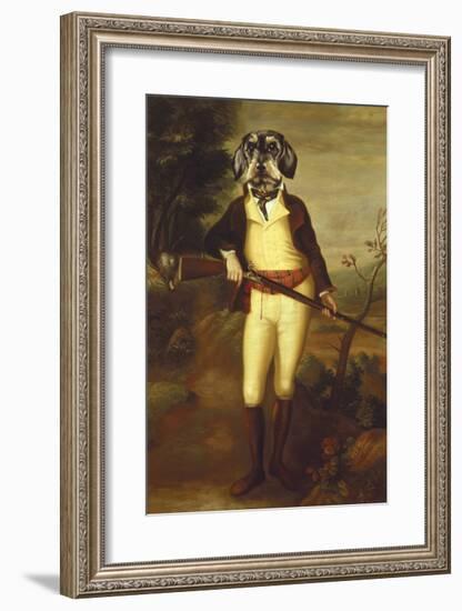 La Pose du Chasseur-Thierry Poncelet-Framed Premium Giclee Print