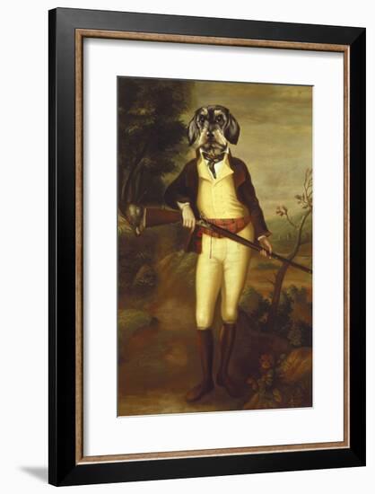 La Pose du Chasseur-Thierry Poncelet-Framed Premium Giclee Print