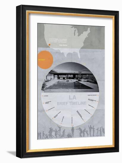 La Poster-NaxArt-Framed Art Print