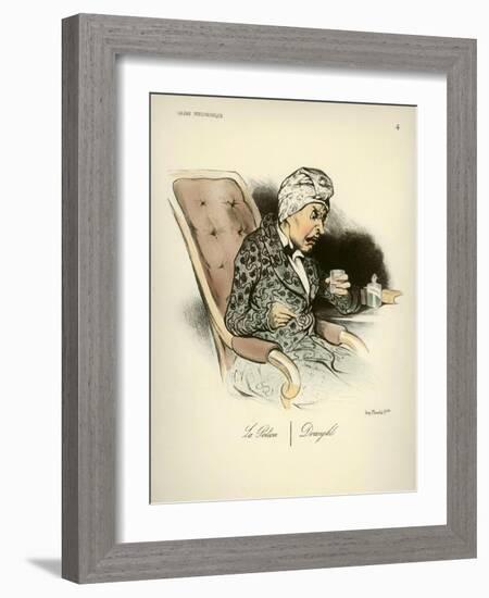 La Potion Draught-Honoré Daumier-Framed Giclee Print