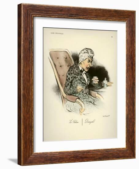 La Potion Draught-Honoré Daumier-Framed Giclee Print