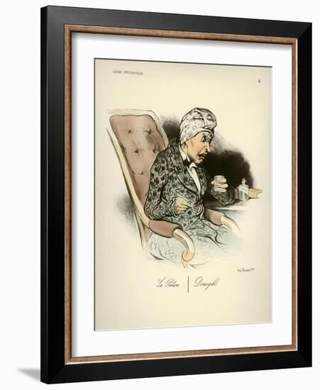 La Potion Draught-Honoré Daumier-Framed Giclee Print