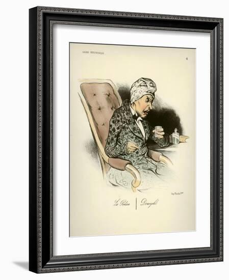 La Potion Draught-Honoré Daumier-Framed Giclee Print