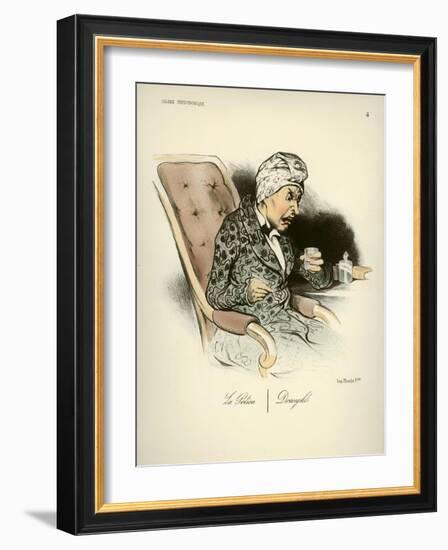 La Potion Draught-Honoré Daumier-Framed Giclee Print