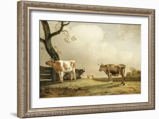 La prairie-Paulus Potter-Framed Giclee Print