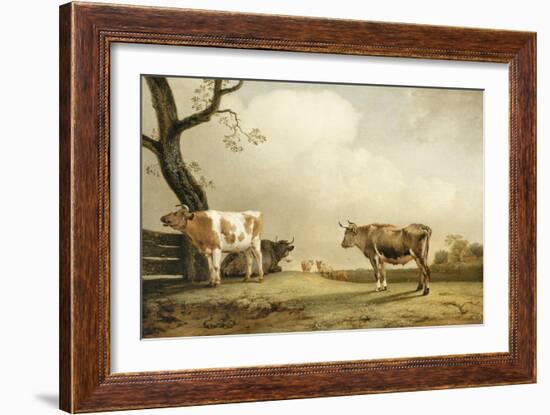 La prairie-Paulus Potter-Framed Giclee Print