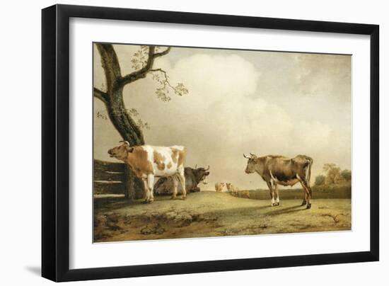 La prairie-Paulus Potter-Framed Giclee Print