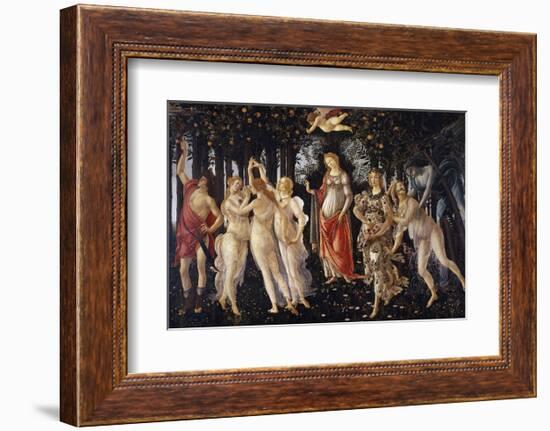 La Primavera, 1481-1482-Sandro Botticelli-Framed Art Print