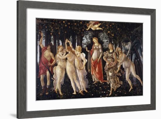 La Primavera, 1481-1482-Sandro Botticelli-Framed Giclee Print