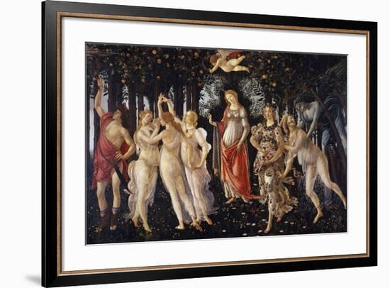 La Primavera, 1481-1482-Sandro Botticelli-Framed Giclee Print