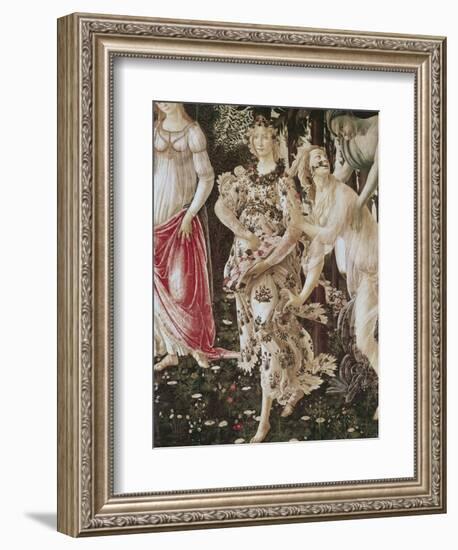 La Primavera, c.1481-Sandro Botticelli-Framed Giclee Print