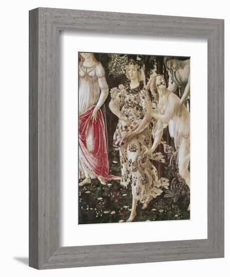 La Primavera, c.1481-Sandro Botticelli-Framed Giclee Print