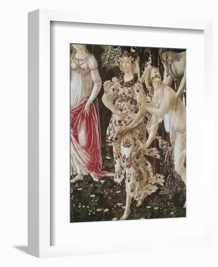 La Primavera, c.1481-Sandro Botticelli-Framed Giclee Print