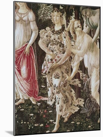 La Primavera, c.1481-Sandro Botticelli-Mounted Giclee Print