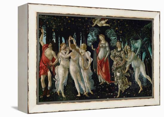 La Primavera (Spring), 1477-Sandro Botticelli-Framed Premier Image Canvas