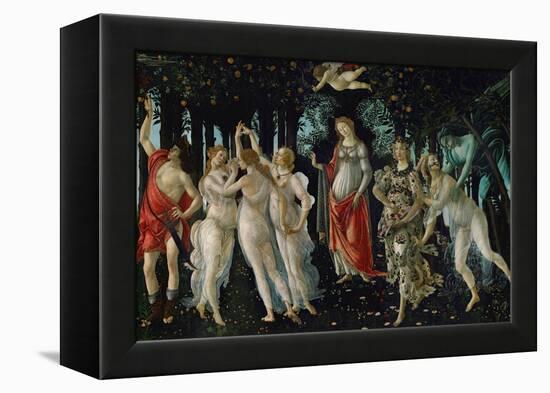 La Primavera (Spring), 1477-Sandro Botticelli-Framed Premier Image Canvas