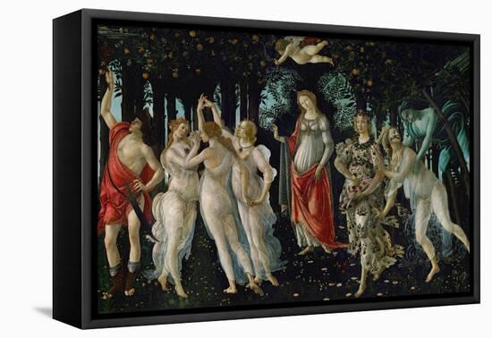 La Primavera (Spring), 1477-Sandro Botticelli-Framed Premier Image Canvas