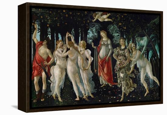 La Primavera (Spring), 1477-Sandro Botticelli-Framed Premier Image Canvas