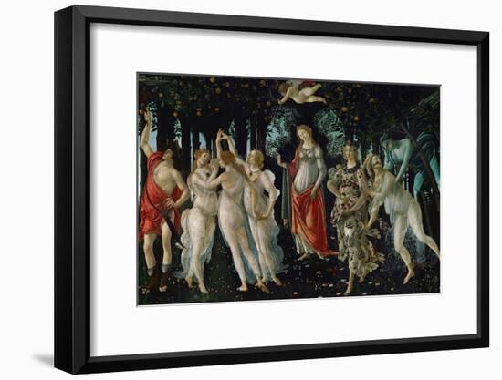 La Primavera (Spring), 1477-Sandro Botticelli-Framed Giclee Print