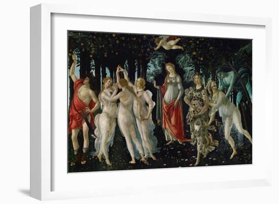 La Primavera (Spring), 1477-Sandro Botticelli-Framed Giclee Print