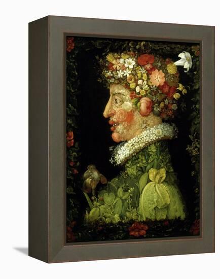 La Primavera (The Spring), 1573-Giuseppe Arcimboldo-Framed Premier Image Canvas