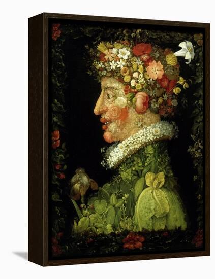 La Primavera (The Spring), 1573-Giuseppe Arcimboldo-Framed Premier Image Canvas