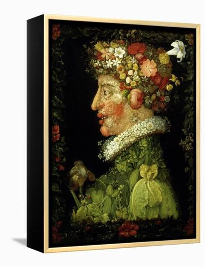 La Primavera (The Spring), 1573-Giuseppe Arcimboldo-Framed Premier Image Canvas