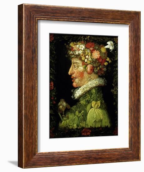 La Primavera (The Spring), 1573-Giuseppe Arcimboldo-Framed Giclee Print