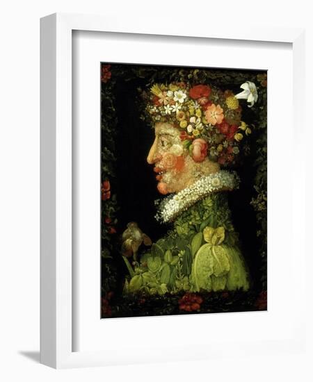 La Primavera (The Spring), 1573-Giuseppe Arcimboldo-Framed Giclee Print