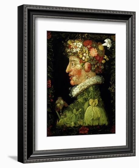 La Primavera (The Spring), 1573-Giuseppe Arcimboldo-Framed Giclee Print