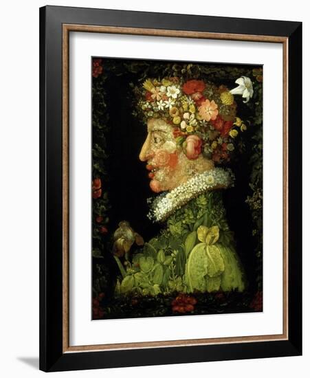 La Primavera (The Spring), 1573-Giuseppe Arcimboldo-Framed Giclee Print