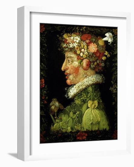 La Primavera (The Spring), 1573-Giuseppe Arcimboldo-Framed Giclee Print