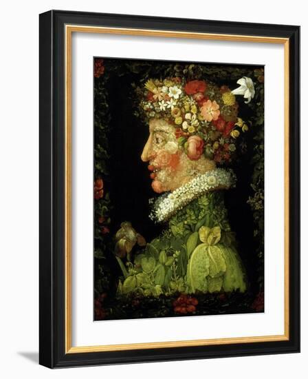 La Primavera (The Spring), 1573-Giuseppe Arcimboldo-Framed Giclee Print