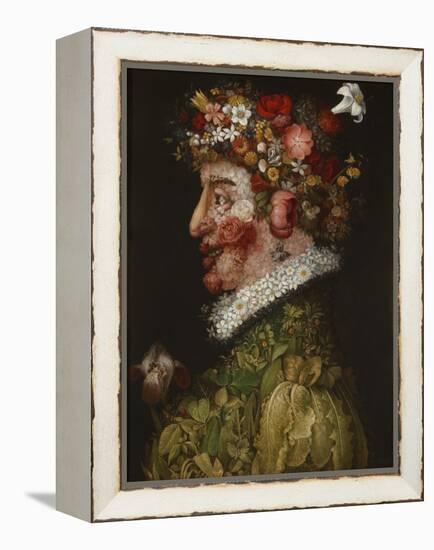 La Primavera-Giuseppe Arcimboldo-Framed Stretched Canvas